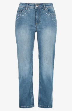 Cellbes of Sweden Ankeljeans med pärlor och strass Hot
