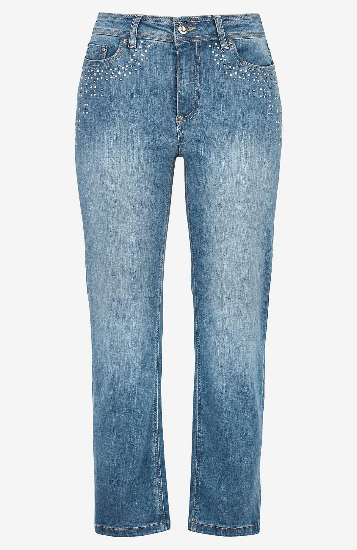 Cellbes of Sweden Ankeljeans med pärlor och strass Hot