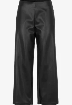 Cellbes of Sweden Ankellång byxa i skinnimitation Svart Clearance