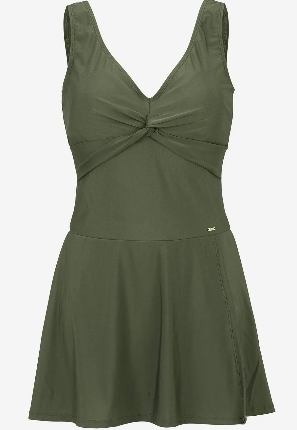 Cellbes of Sweden Baddräktsklänning Khakigrön Discount