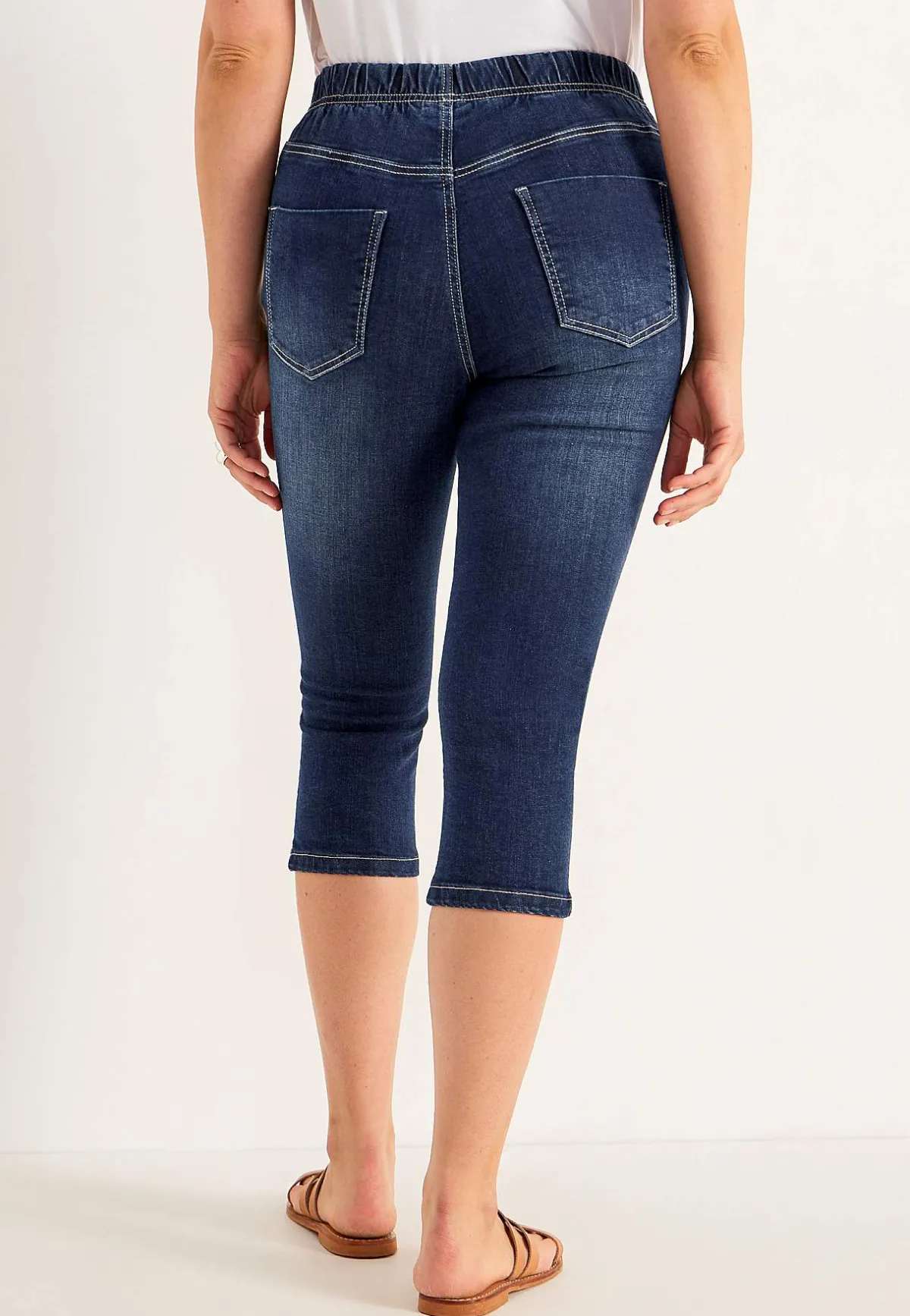 Cellbes of Sweden Bekväm capribyxa Mörkblå / Denim Online