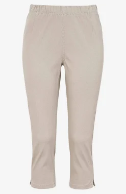 Cellbes of Sweden Bekväm capribyxa i bomullstwill Beige Online