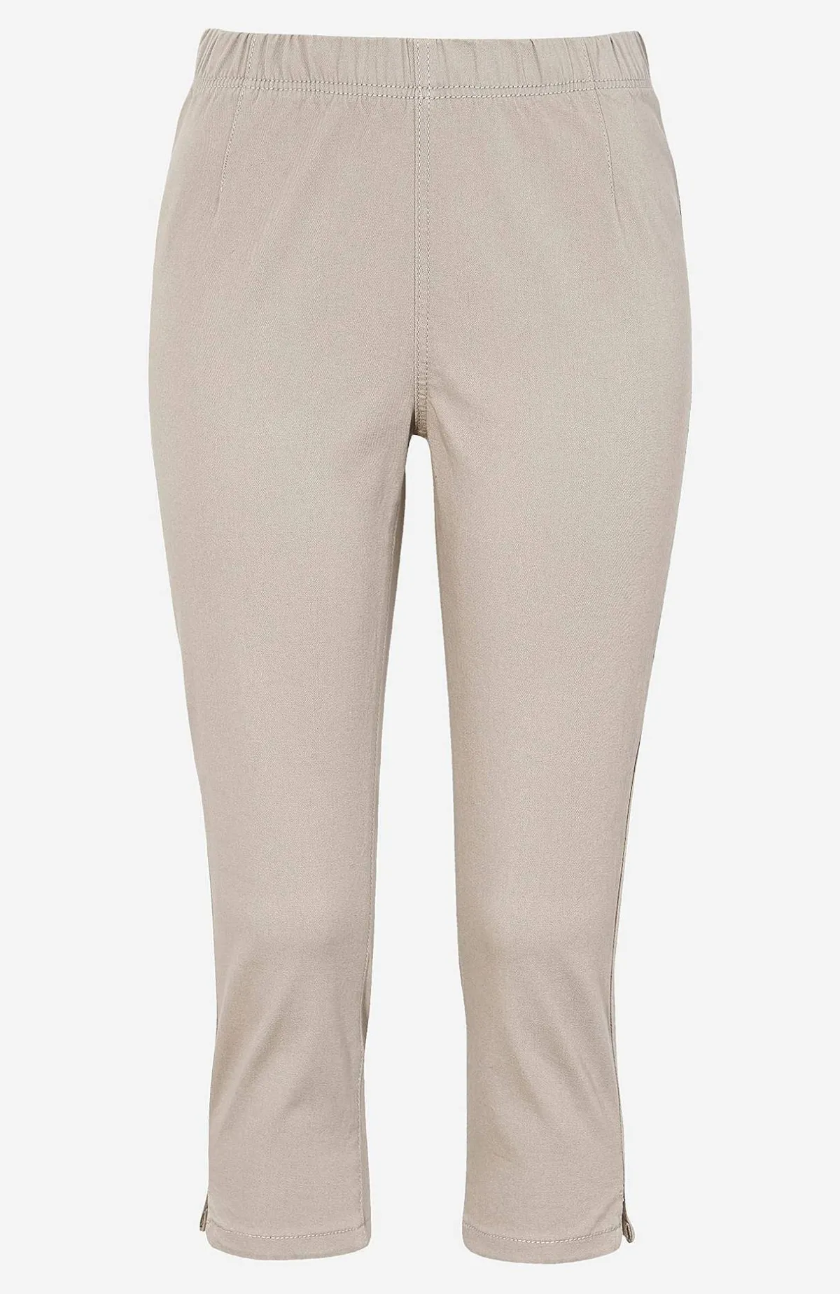 Cellbes of Sweden Bekväm capribyxa i bomullstwill Beige Online