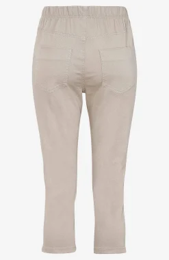 Cellbes of Sweden Bekväm capribyxa i bomullstwill Beige Online