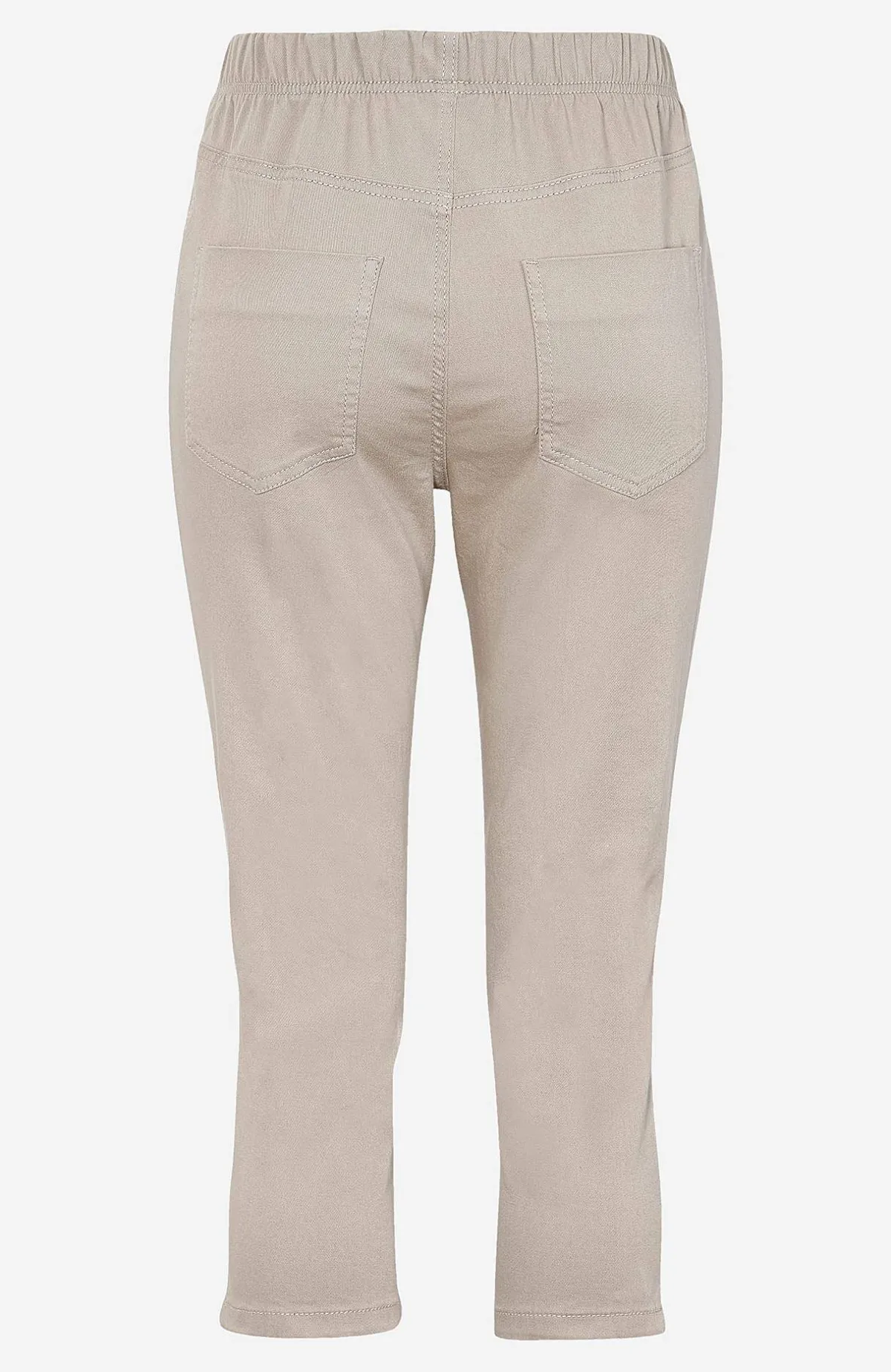 Cellbes of Sweden Bekväm capribyxa i bomullstwill Beige Online