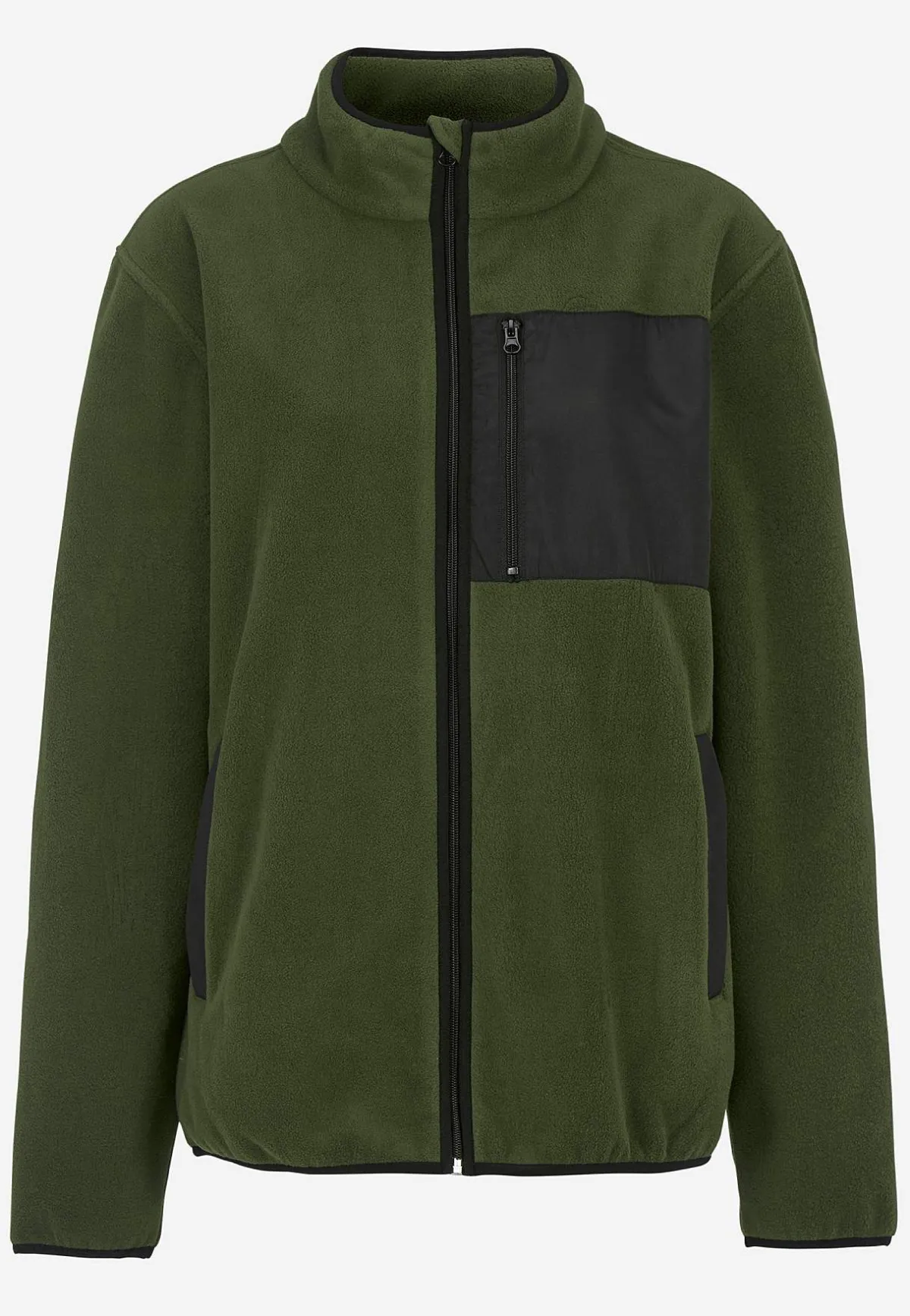 Cellbes of Sweden Bekväm fleecejacka Mörkgrön