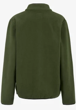 Cellbes of Sweden Bekväm fleecejacka Mörkgrön