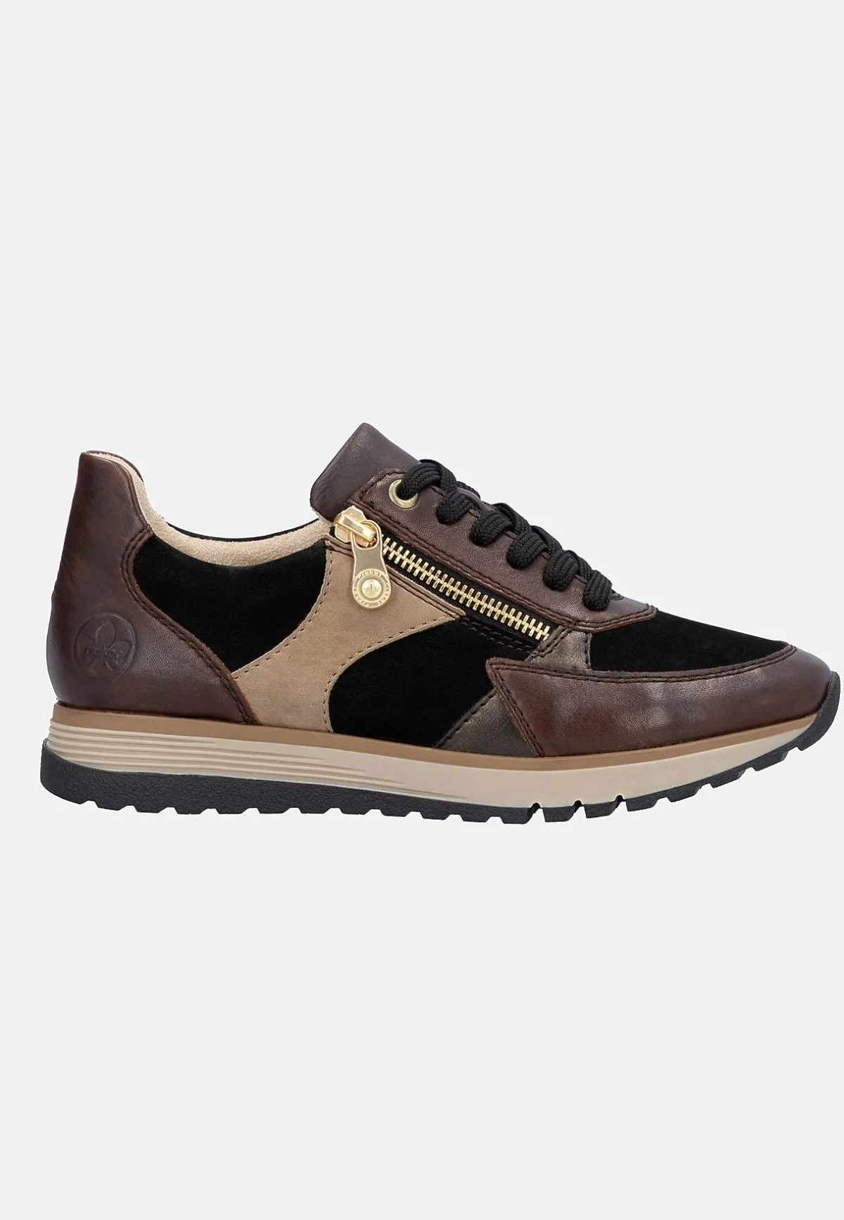 Rieker Bekväm sneaker i skinn Outlet