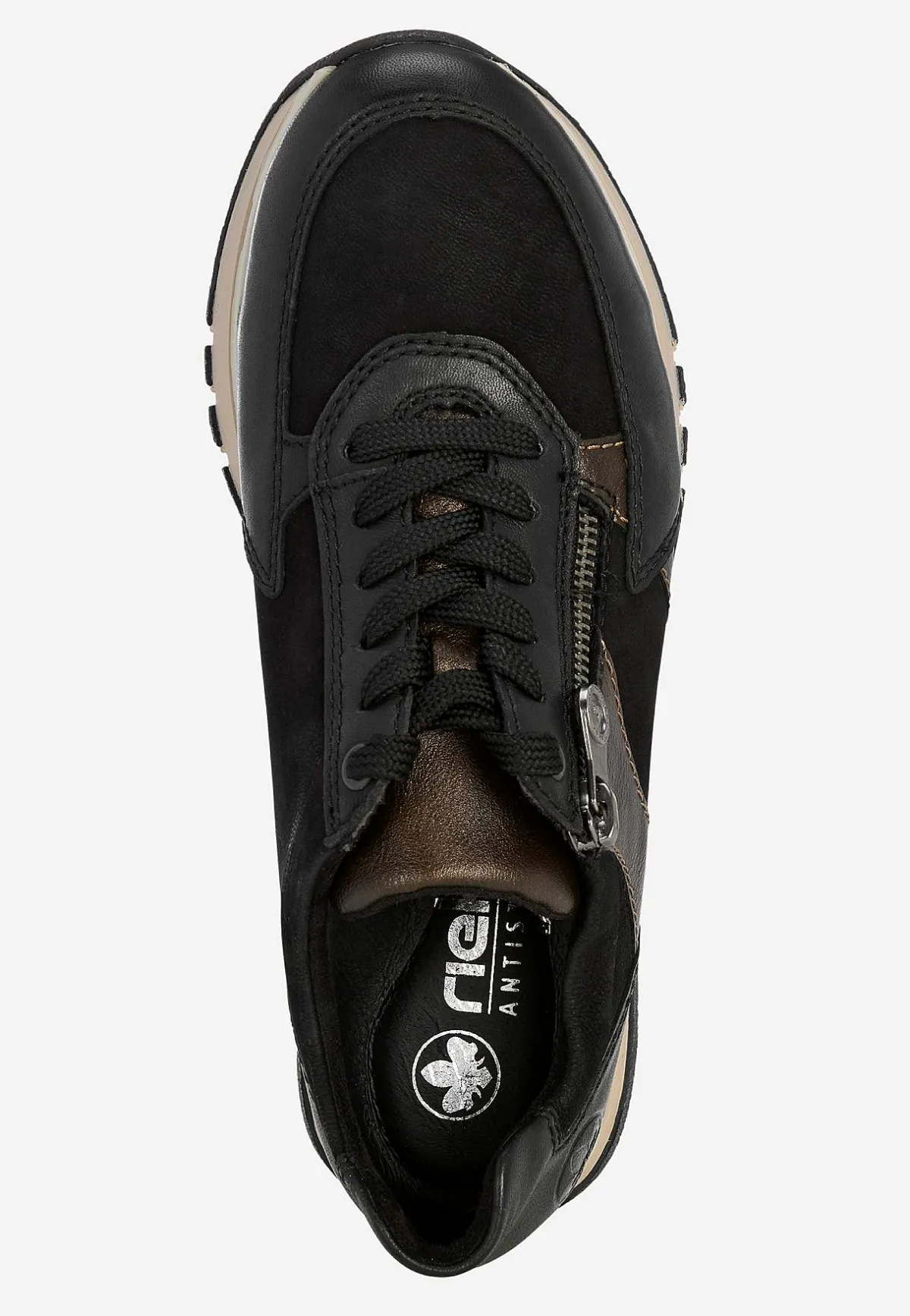 Rieker Bekväm sneaker i skinn Outlet