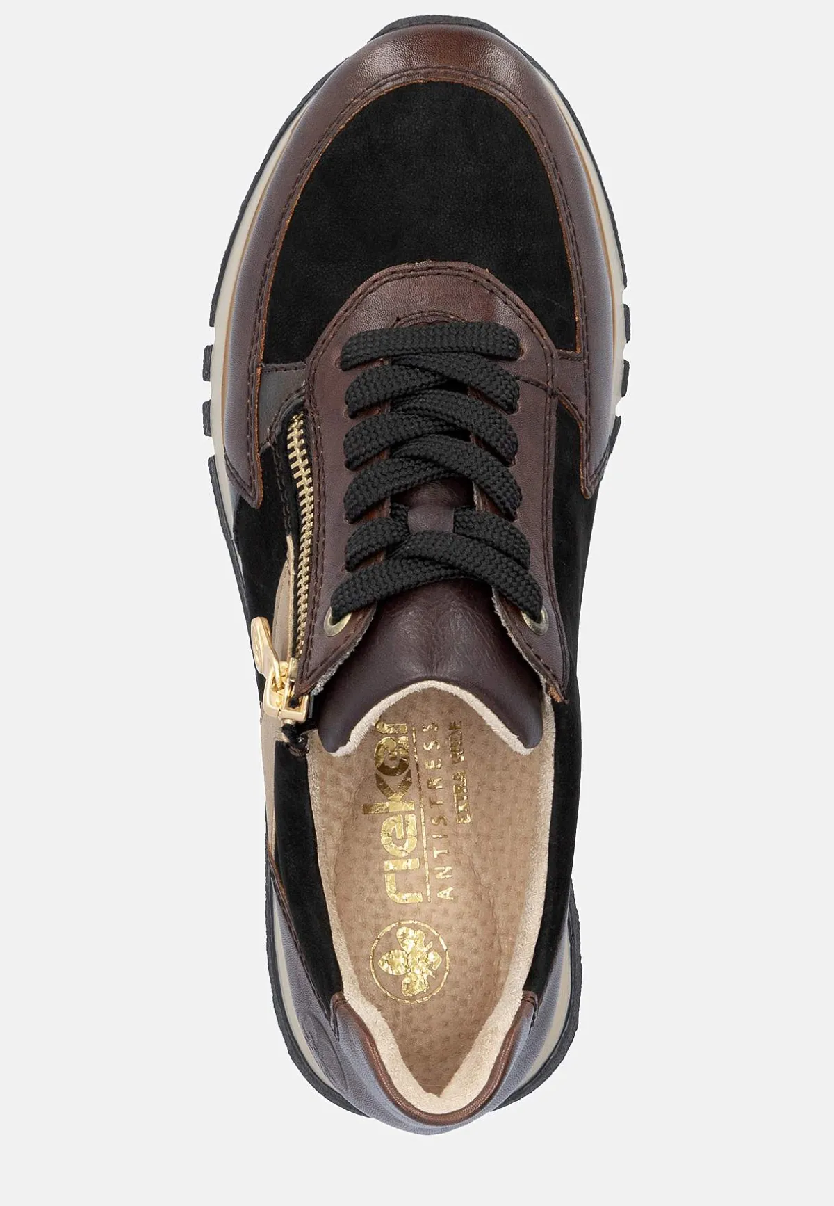 Rieker Bekväm sneaker i skinn Outlet