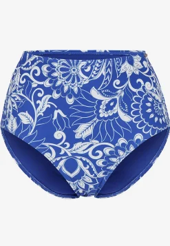 Cellbes of Sweden Bikinitrosa med hög midja Blå / Mönstrad Hot