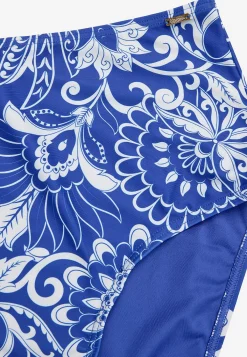 Cellbes of Sweden Bikinitrosa med hög midja Blå / Mönstrad Hot