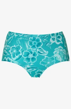 Cellbes of Sweden Bikinitrosa med hög midja Turkos / Mönstrad Outlet