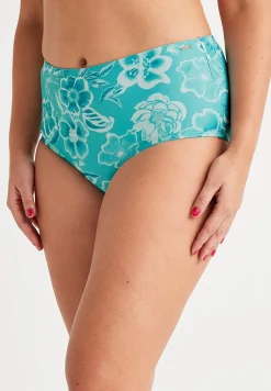 Cellbes of Sweden Bikinitrosa med hög midja Turkos / Mönstrad Outlet
