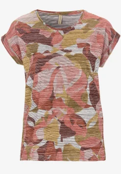 Soyaconcept Bladmönstrad trikåtopp