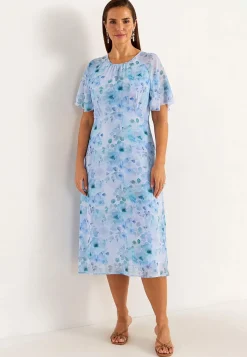 Cellbes of Sweden Blommig chiffongklänning Hot