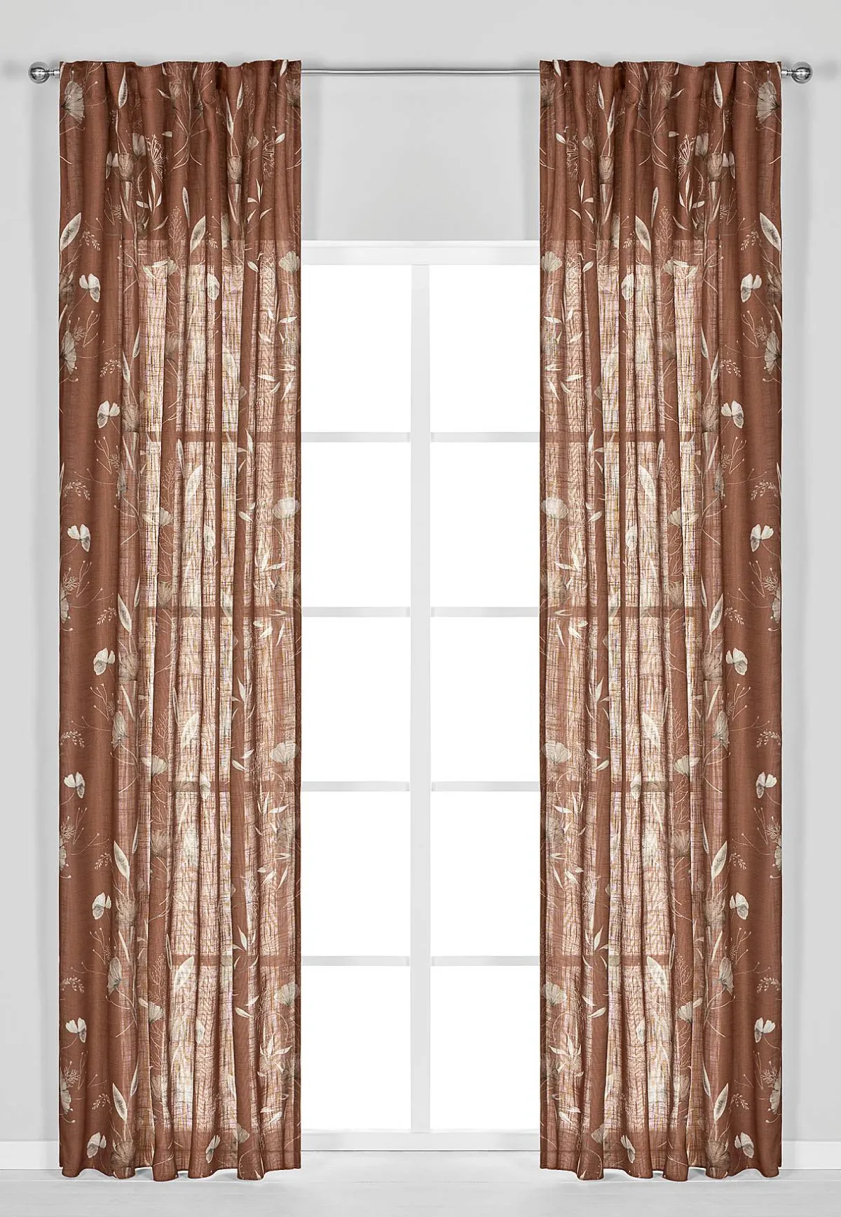 Fondaco Blommönstrade multibandslängder 2-pack Rost / Mönstrad Discount