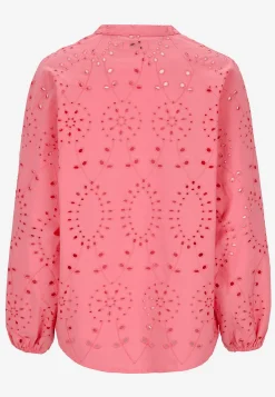 Cellbes of Sweden Blus med brodyr Korallrosa Best
