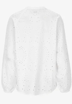 Cellbes of Sweden Blus med brodyr Vit Best