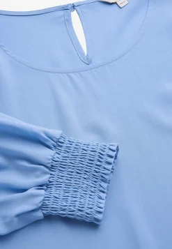 Cellbes of Sweden Blus med smock i ärmsluten Blå Discount