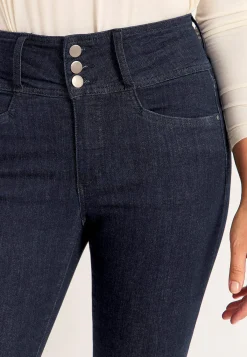 Cellbes of Sweden Bootcut jeans med hög midja Jennifer Mörk denim / Otvättad Online