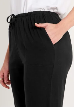 Cellbes of Sweden Capribyxa i trikå med mudd Svart