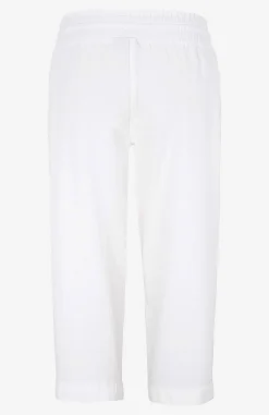 Cellbes of Sweden Capribyxa i tvättad bomull Vit Outlet