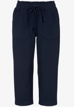 Cellbes of Sweden Capribyxa i tvättad bomull Marin Sale