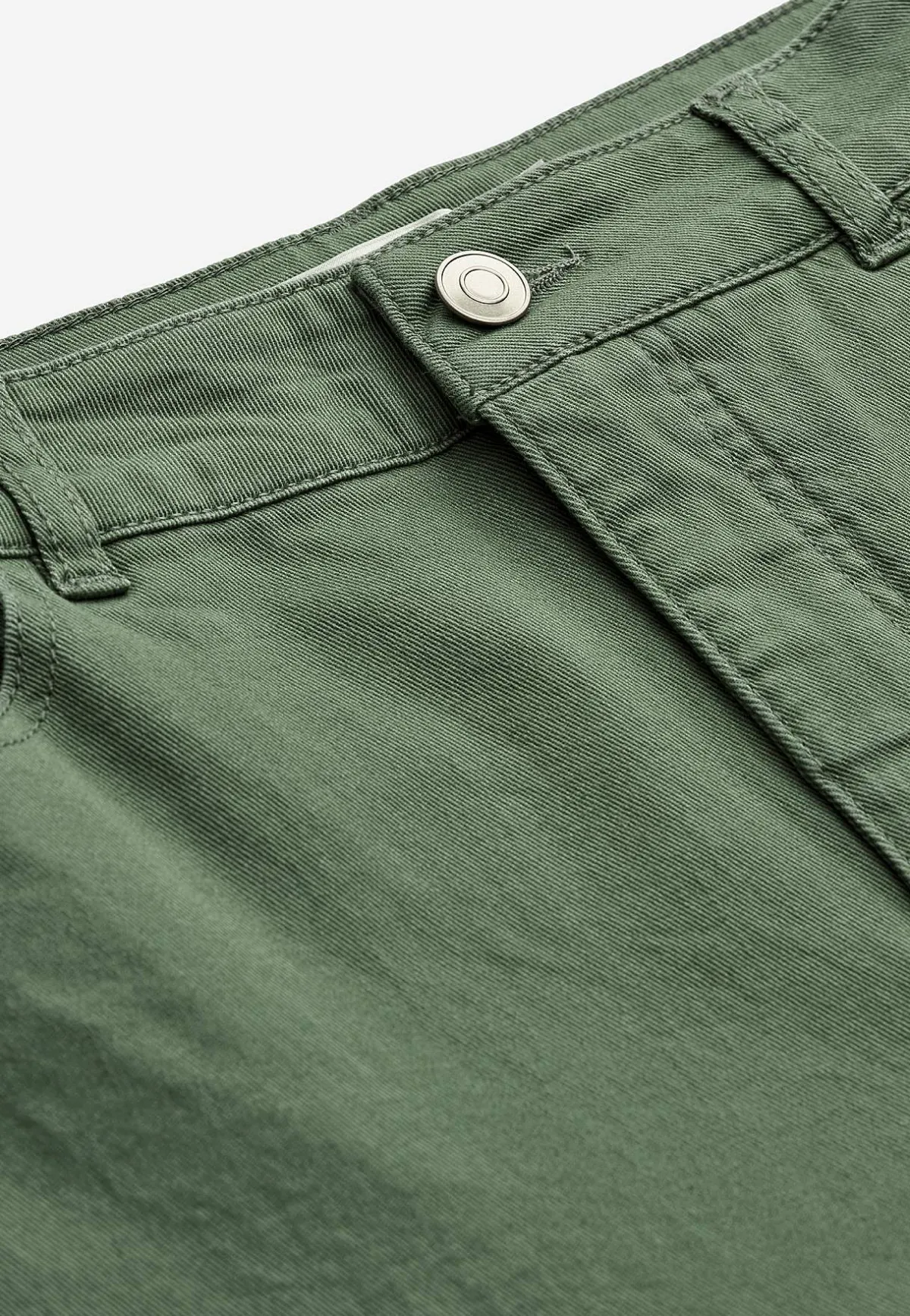 Cellbes of Sweden Caprijeans med femficksdesign Khakigrön