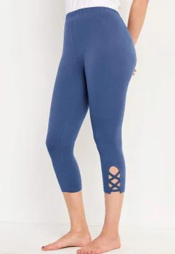 Cellbes of Sweden Caprileggings med fina detaljer 2-pack Vit + Svart Sale