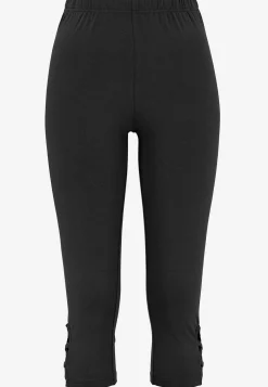 Cellbes of Sweden Caprileggings med fina detaljer 2-pack Blå + Svart