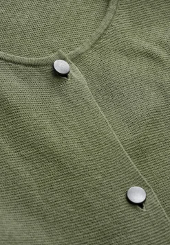 Cellbes of Sweden Cardigan i bomull Khakigrön Discount