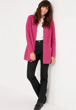Cellbes of Sweden Cardigan i bomull Cerise