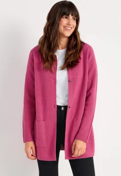 Cellbes of Sweden Cardigan i bomull Cerise