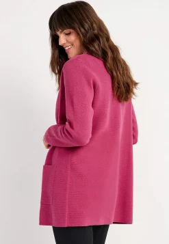 Cellbes of Sweden Cardigan i bomull Cerise