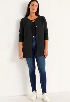 Cellbes of Sweden Cardigan i bomull Svart Best
