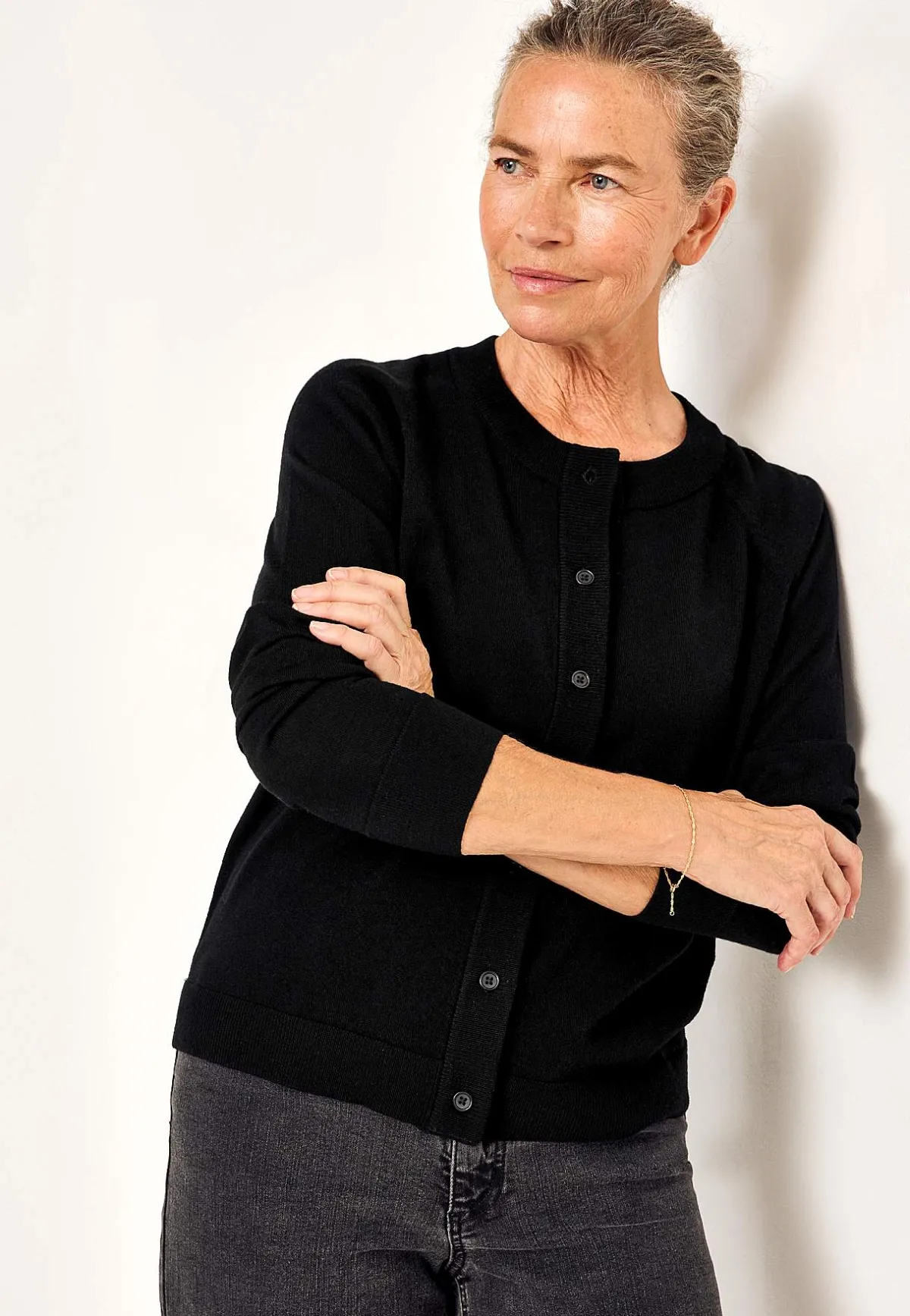 Cellbes of Sweden Cardigan Premium i merinoull Svart Sale