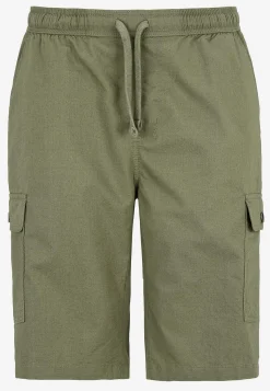 Cellbes of Sweden Cargoshorts med flera fickor Khakigrön