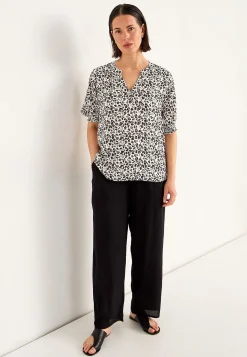 Cellbes of Sweden Crepe blus Leopard