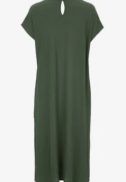 Cellbes of Sweden Crepe klänning med fickor Grön Online