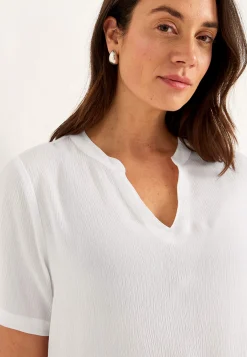 Cellbes of Sweden Crepe tunika Vit Clearance