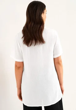 Cellbes of Sweden Crepe tunika Vit Clearance