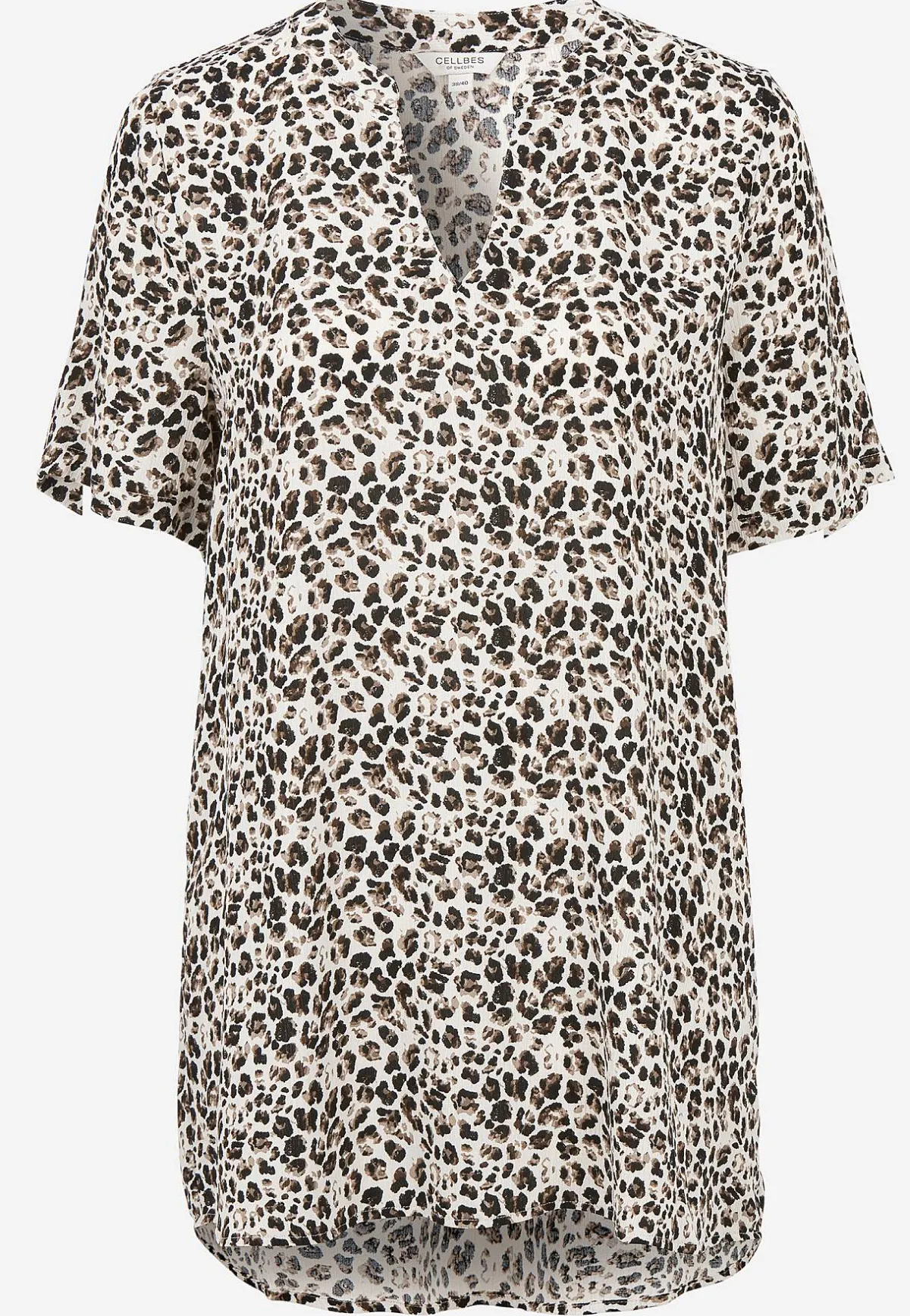 Cellbes of Sweden Crepe tunika Leopard Clearance
