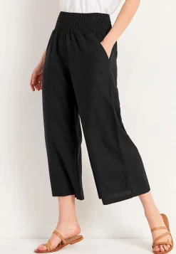 Cellbes of Sweden Culottebyxa i linnemix Svart Discount