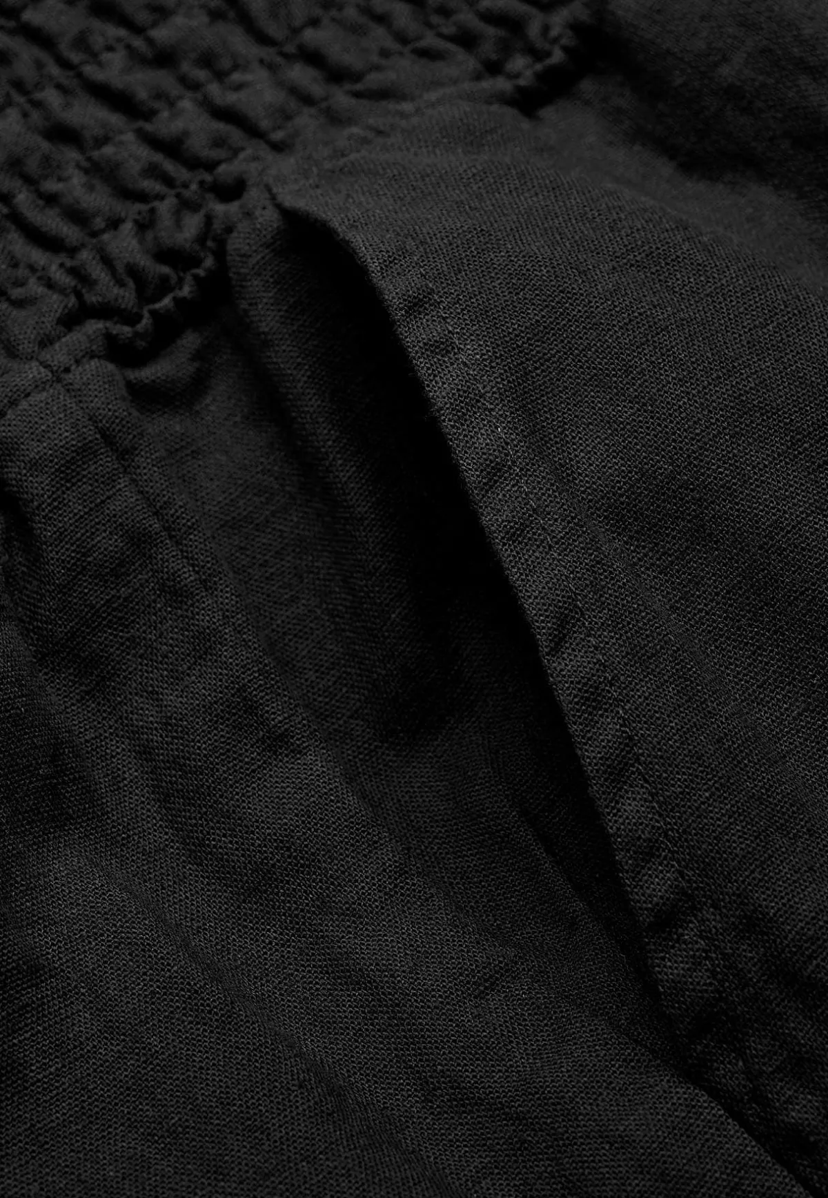 Cellbes of Sweden Culottebyxa i linnemix Svart Discount