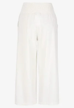 Cellbes of Sweden Culottebyxa i linnemix Vit