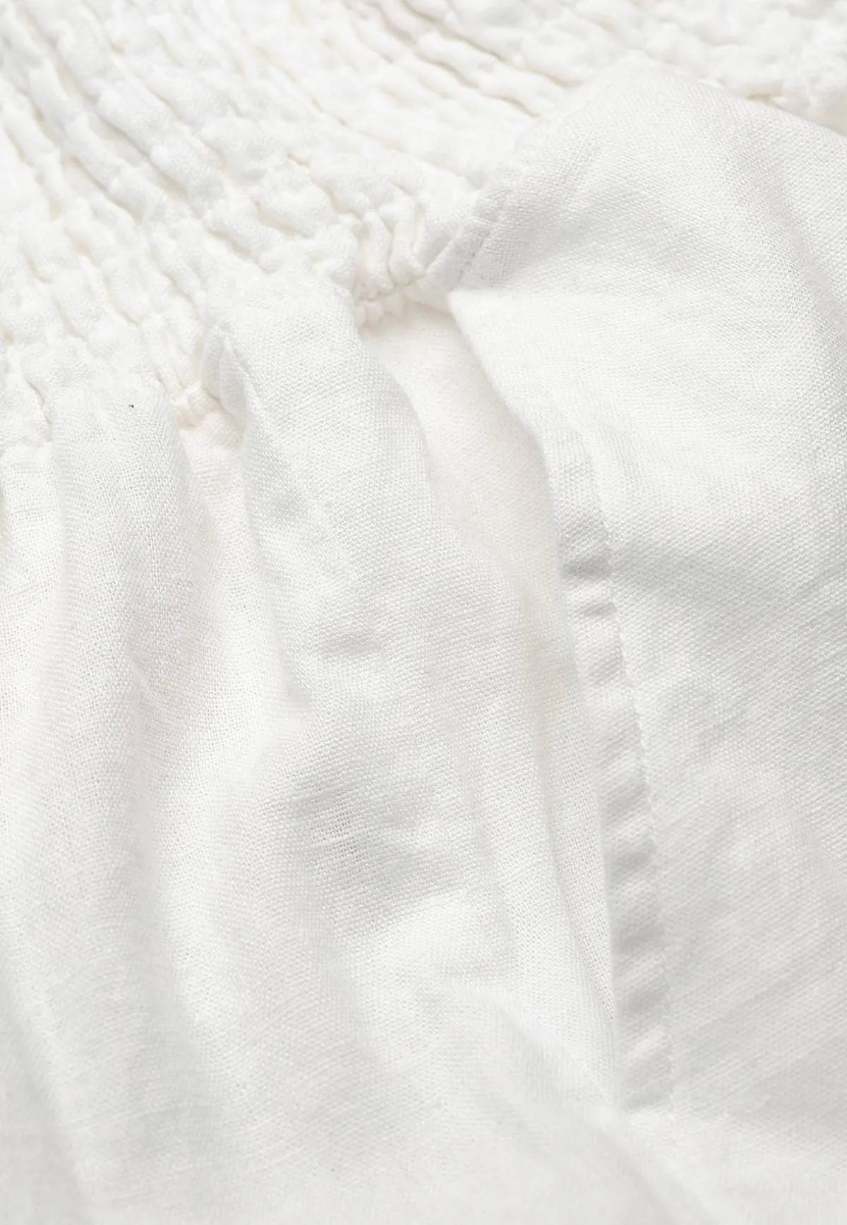 Cellbes of Sweden Culottebyxa i linnemix Vit