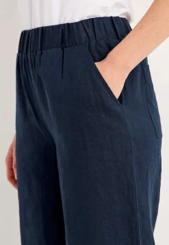 Cellbes of Sweden Culottebyxa Premium i linne Marin Clearance