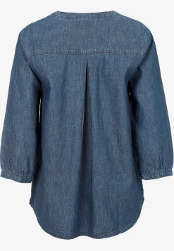 Cellbes of Sweden Denimblus med bröstficka Mörkblå / Denim Discount