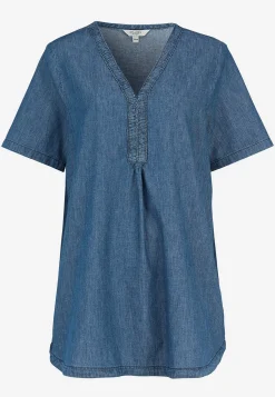 Cellbes of Sweden Denimtunika med dekorativ v-ringning Mellanblå Denim New